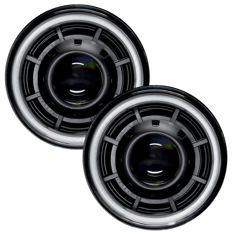 Oracle Oculus 7in Bi-LED Projector Headlights for Jeep Wrangler JK - 6000K NO RETURNS
