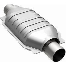Load image into Gallery viewer, MagnaFlow Conv Universal-Fit 2.25in Inlet/Outlet Center/Center Oval 12in Body/7in Width