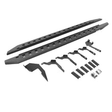 Load image into Gallery viewer, Go Rhino 19-22 Ford Ranger Crew Cab 4DR RB20 Slim Running Boards Kit (w/Brackets) - Bedliner Coating