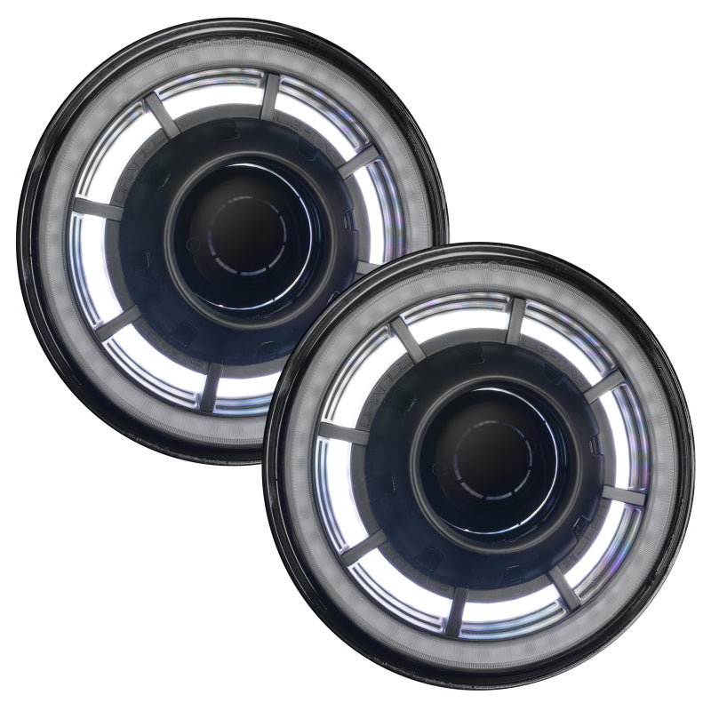 Oracle Oculus 7in ColorSHIFT Bi-LED Projector Headlights for Jeep Wrangler JK NO RETURNS