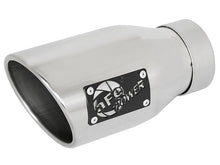 Load image into Gallery viewer, aFe MACH Force-Xp Universal Exhaust Tip 3 IN Inlet x 4-1/2 IN Outlet x 9 IN L- Polished Tip