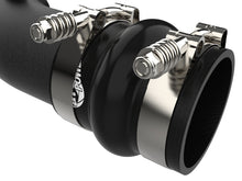 Load image into Gallery viewer, aFe 23-24 Ford F250/F350 Super Duty V8-6.7L BladeRunner 3 In. Aluminum Hot Charge Pipe- BLK