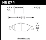 Hawk HP+ Street Brake Pads