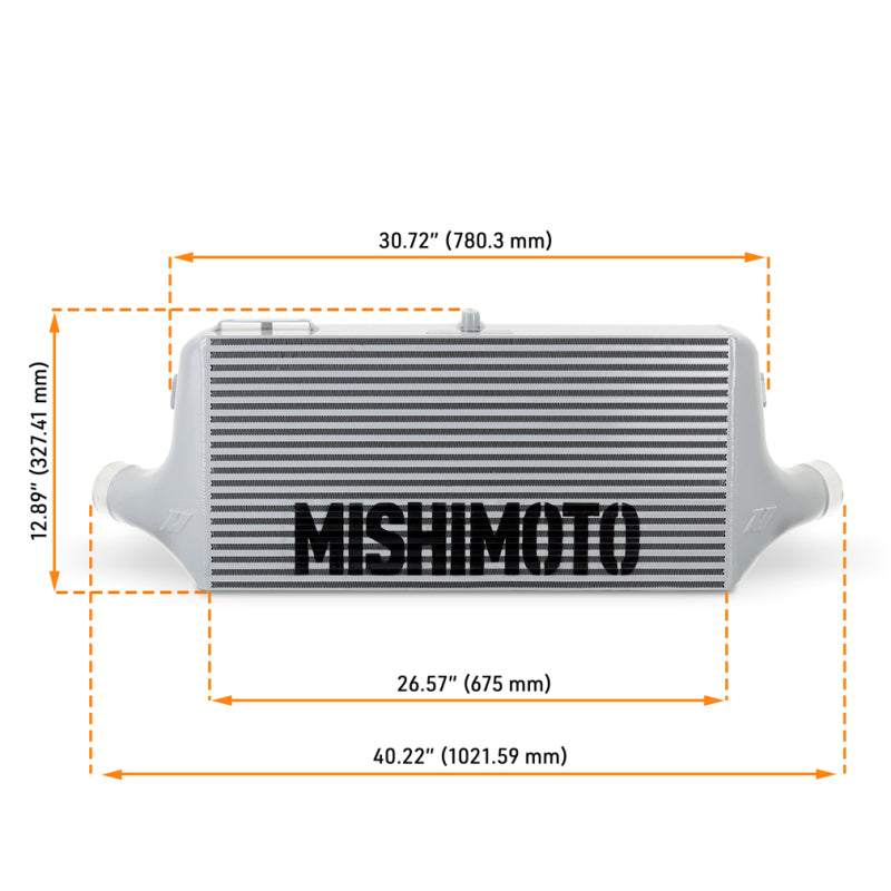 Mishimoto Universal L-Line Intercooler - Silver