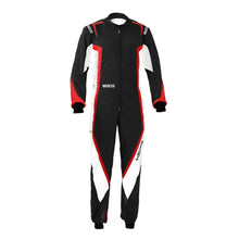 Load image into Gallery viewer, Sparco Suit Kerb XS BLK/WHT/RED