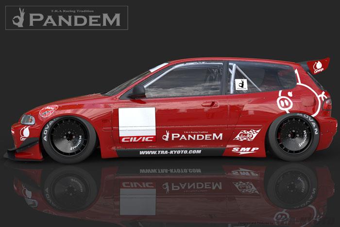 GReddy 92-95 Honda Civic EG Hatchback Pandem Rocket Bunny Front Bumper