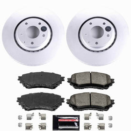 Power Stop 19-20 Mazda 6 Front Z23 Coated Brake Kit