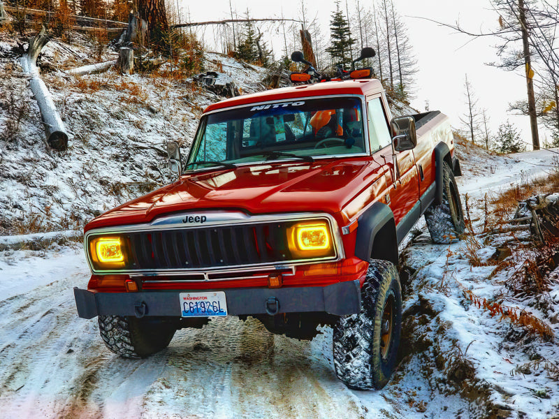 Oracle Pre-Installed Lights 7x6 IN. Sealed Beam - ColorSHIFT Halo NO RETURNS