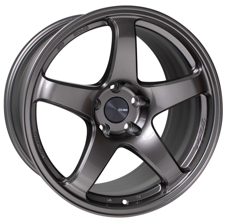 Enkei PF05 17x8 5x114.3 35mm Offset 75mm Bore Dark Silver Wheel