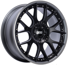 Load image into Gallery viewer, BBS CH-RII 21x9 5x112 ET24 CB 66.5 Porsche Macan Black Center Wheel