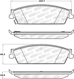 StopTech Street Select Brake Pads