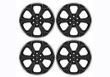 Ford Racing 2024 F-150 22in Wheel Kit - Black w/Machined Face