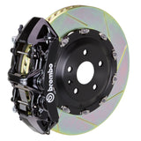 Brembo 24+ BMW M30i/530i XDrive Front GT BBK 6 Piston Cast 380x34 2pc Rotor Slotted Type-1 - Black