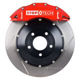 StopTech 07-09 Escalade/Suburban/Tahoe/Yukon Rear BBK w/ Red ST-60 Calipers Slotted 380x32mm Rotors