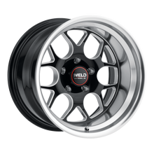 Load image into Gallery viewer, Weld Solana Street 18x9 / 5x114.3 / 6.14 BS / 72.56 HB - Gloss Black Milled - Non-BL Wheel