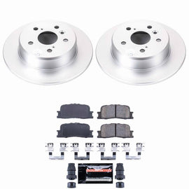 Power Stop 01-03 Toyota Highlander Rear Z23 Coated Brake Kit