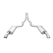 Load image into Gallery viewer, Stainless Works 2024 Mustang GT Catback Dual Tips Legend Sound X-Pipe Performance Connect Exhaust