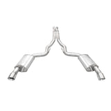 Stainless Works 2024 Mustang GT Catback Dual Tips Legend Sound X-Pipe Performance Connect Exhaust