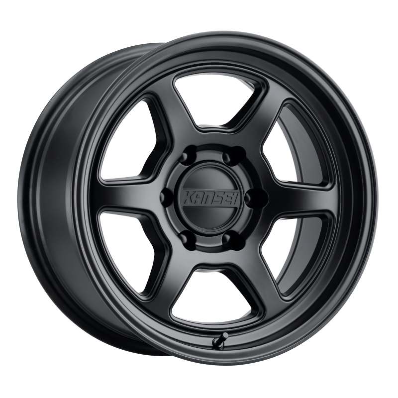 Kansei K14MB Roku 17x8.5in / 5x150 BP / -10mm Offset / 110.3mm Bore - Matte Black Wheel