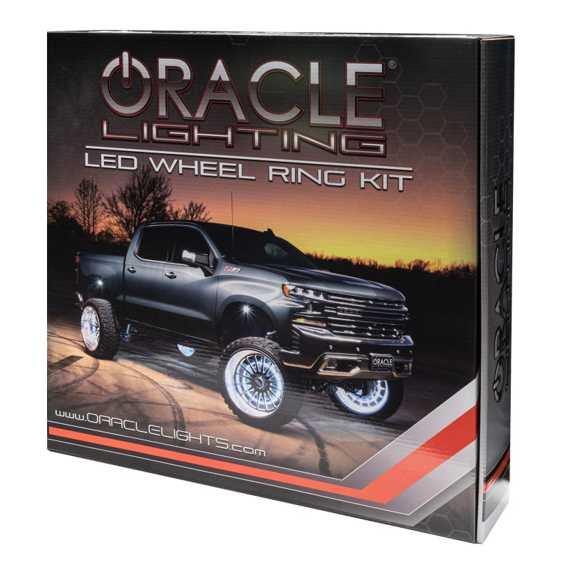Oracle LED Illuminated Wheel Rings - ColorSHIFT No Remote - ColorSHIFT No Remote NO RETURNS