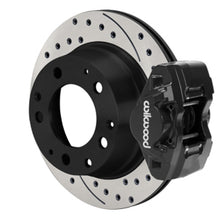 Load image into Gallery viewer, Wilwood 84-89 Porsche 911 D31 11.42in. Rear Brake Kit w/ Flex Lines - Drilled Rotors (Black)