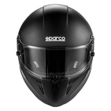 SPARCO Stealth RF Helmet - Medium/Large - Matte Black/Black