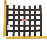 RaceQuip Black 15 X 18 SFI Ribbon Net