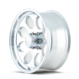 ION Type 171 16x8 / 8x165.1 BP / -5mm Offset / 130.8mm Hub Polished Wheel