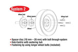 Eibach Pro-Spacer System 15mm Spacer 17-18 Alfa Romeo Giulia (RWD Excludes Quadrifoglio)