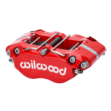 Load image into Gallery viewer, Wilwood caliper ndpr-p 1.12/1.12 .810 rotor 4.75 MT W/BRIDGE bolt red