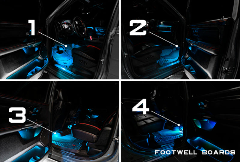 Oracle 19-22 RAM Complete Interior Ambient Lighting ColorSHIFT RGB Conversion Kit NO RETURNS
