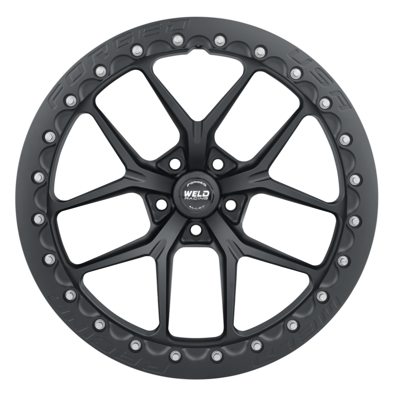 Weld RM105 18x10 / 5x112 / 7 BS / 66.6 HB - Gloss Black - SBL Wheel