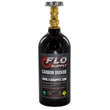 Load image into Gallery viewer, Flo Supply 2.5lb CO2 Bottle - Brass Valve