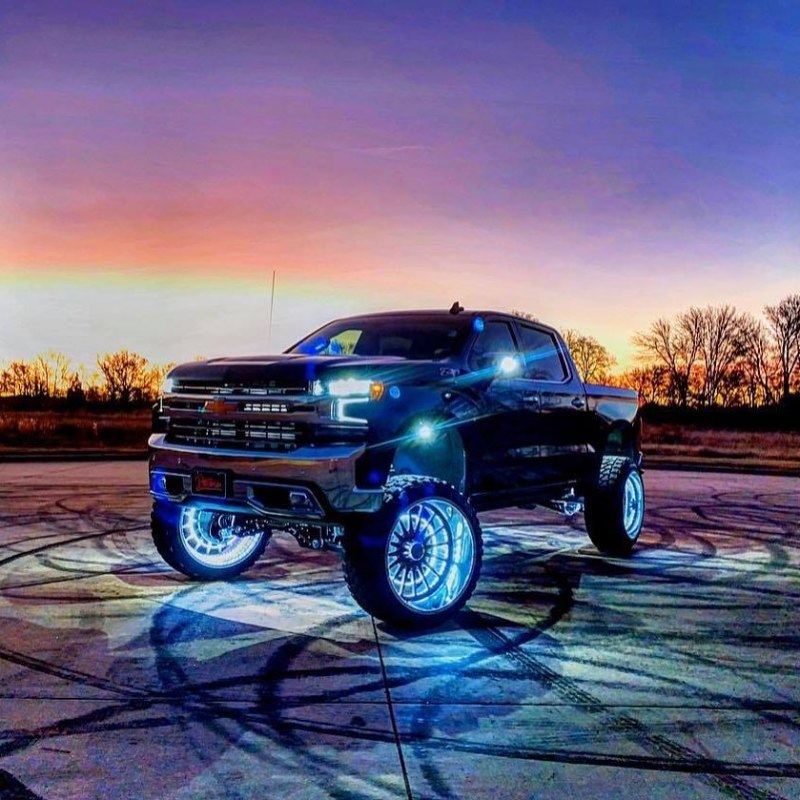 Oracle LED Illuminated Wheel Rings - ColorSHIFT Dynamic - ColorSHIFT - Dynamic NO RETURNS