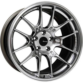 Enkei GTC02 17x8.5 4x100 43mm Offset 66.5mm Bore Hyper Silver Wheel ** SPECIAL ORDER**
