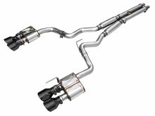 Load image into Gallery viewer, AWE Tuning 21-23 Ford Mustang Mach 1 SwitchPath Cat-Back Exhaust w/ Quad Diamond Black Tips