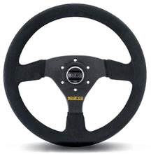 Load image into Gallery viewer, Sparco Steering Wheel 323 Suede Black