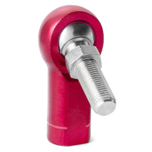 Load image into Gallery viewer, QA1 A Series Endura Rod End - Female/Left Hand - .3125in Bore x 3/8-24 w/Stud - Red Aluminum