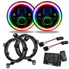 Load image into Gallery viewer, Oracle Jeep Wrangler JL/Gladiator JT 7in. High Powered LED Headlights (Pair) - 2 NO RETURNS