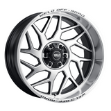 Weld Fulcrum 20x10 / 5x127 / 4.75 BS / 87.1 HB - Gloss Black Machined - Non-BL Wheel