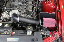 Load image into Gallery viewer, JLT 2010 Ford Mustang V6 Series 2 Black Textured Cold Air Intake Kit w/Red Filter - Tune Req