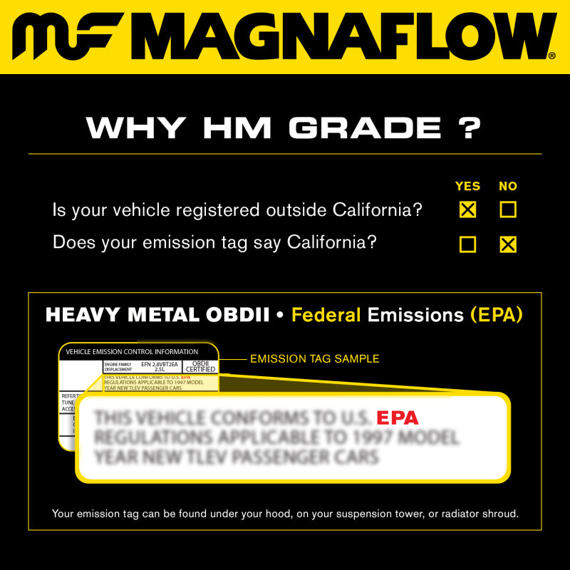 MagnaFlow DF Cat Conv 04-06 Ford F-150 Pick Up (Exc Heritage) / 06 Lincoln Mark LT Truck Driver Side
