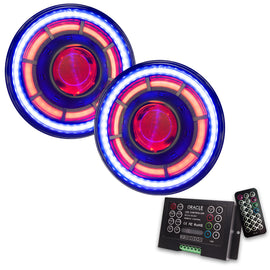 ORACLE Lighting 07-18 Jeep Wrangler JK Oculus 7in. ColorSHIFT Bi-LED Projector Headlights NO RETURNS