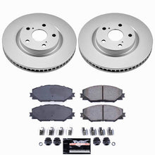 Load image into Gallery viewer, Power Stop 09-10 Pontiac Vibe Front Z23 Coated Brake Kit