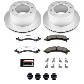 Power Stop 03-08 Chevrolet Express 3500 Rear Z36 Coated Truck & Tow Brake Kit