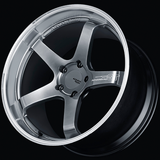 Advan GT for Porsche 21x11.5 / +63 Off / 5x130 / 71.8mm Bore / Machining and Hyper Platinum Black