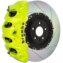 Load image into Gallery viewer, Brembo 12-14 ML550 Fr GT BBK 8Pis Cast 412x38 2pc Rotor Slotted Type1-Fluo. Yellow