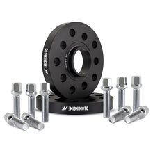 Load image into Gallery viewer, Mishimoto Wheel Spacers - 5x112 - 57.1 - 20 - M14 - Black