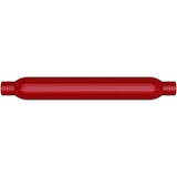 MagnaFlow Muffler Red Pack Series Glasspack 3.5in Rd 18in Body Length 2.25in/2.25in Inlet/Outlet
