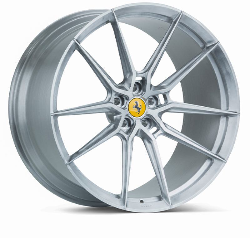 Vossen x Novitec NF9 21x9 5x114.3 BP ET39 Brushed Gloss Clear Ferrari 458/Portofino/Roma FR Wheel